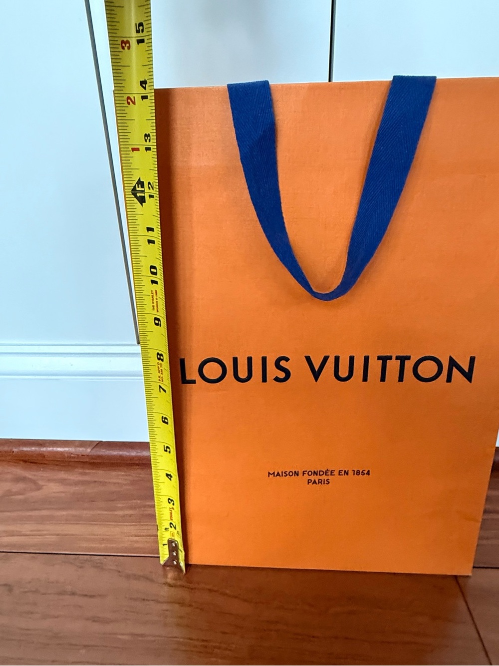 Louis Vuitton Luxury Boutique Shopping Bag — Iconic Orange & Blue💙🧡 - Picture 4 of 11